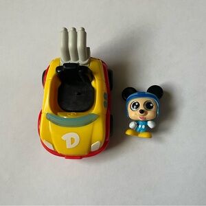 Disney Lets Go Doorables Car Set Mickey Mouse New